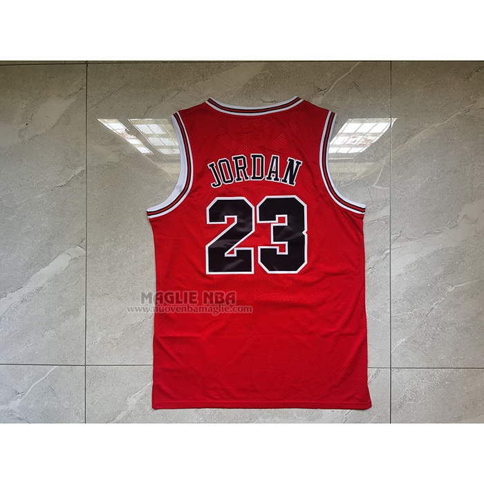 Maglia
 Michael Jordan NO 23 Chicago Bulls Mitchell & Ness 1997-98 Rosso
2